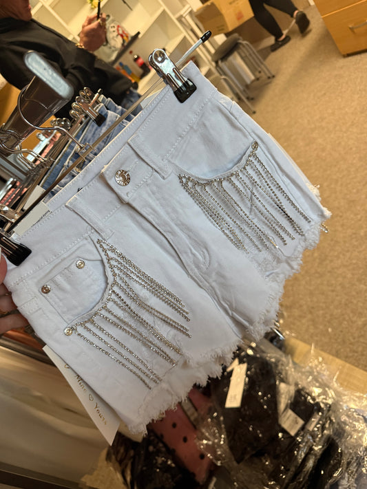 Diamond pocket shorts