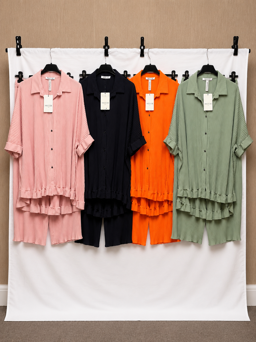 Minie frilled top trousers