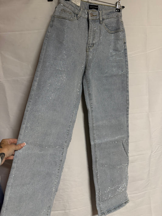 Diamond high waist jeans