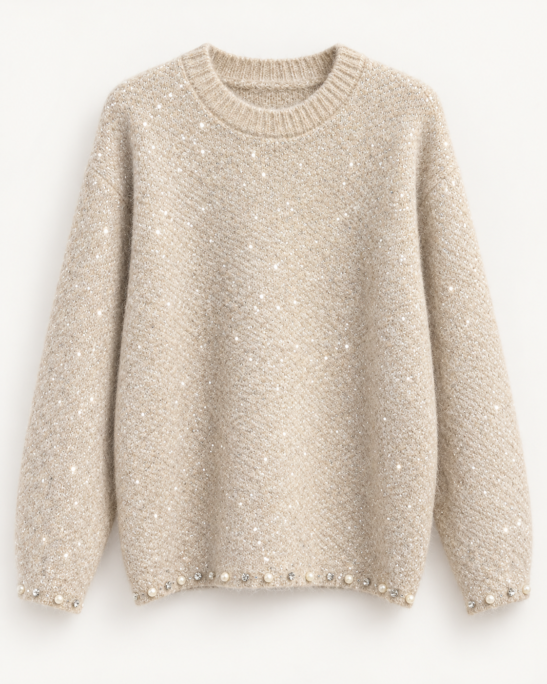 Thepearl & Sparkle Knit Jumper