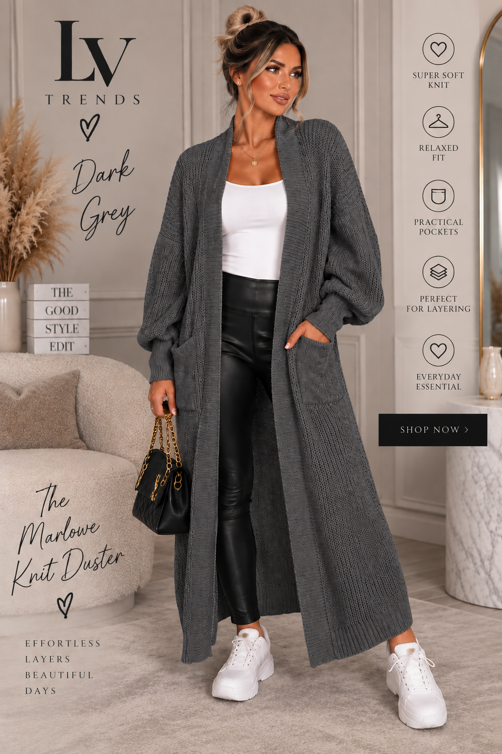 The Marlowe Knit cardigan