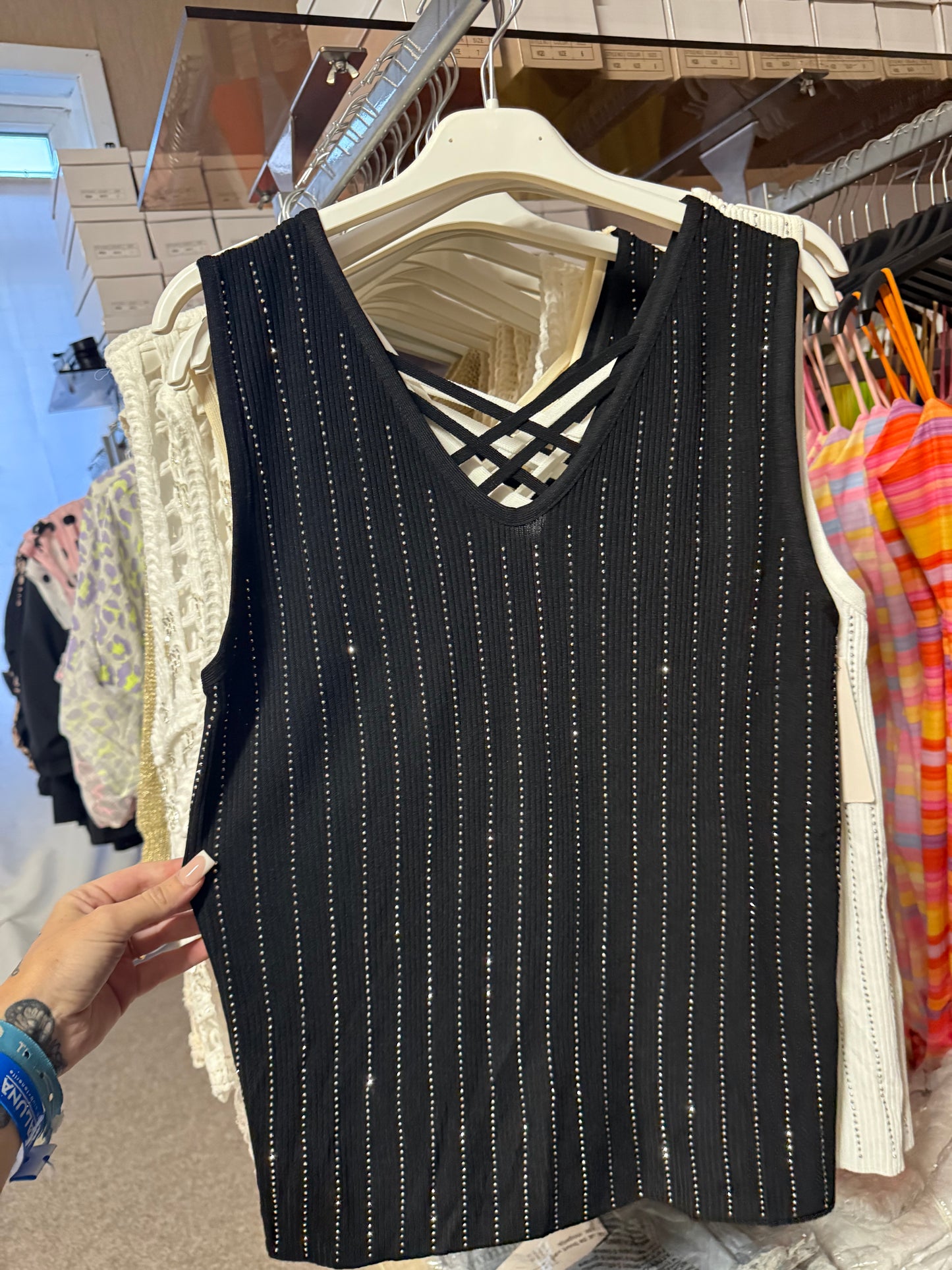 Sparkle vest