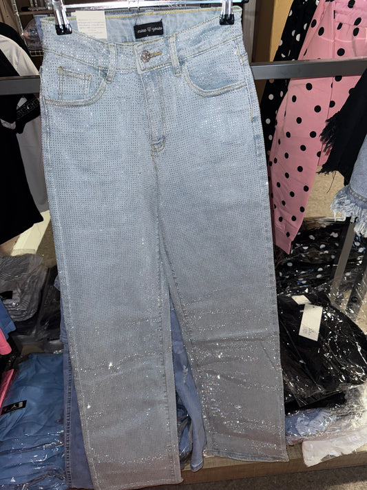 Diamond high waist jeans