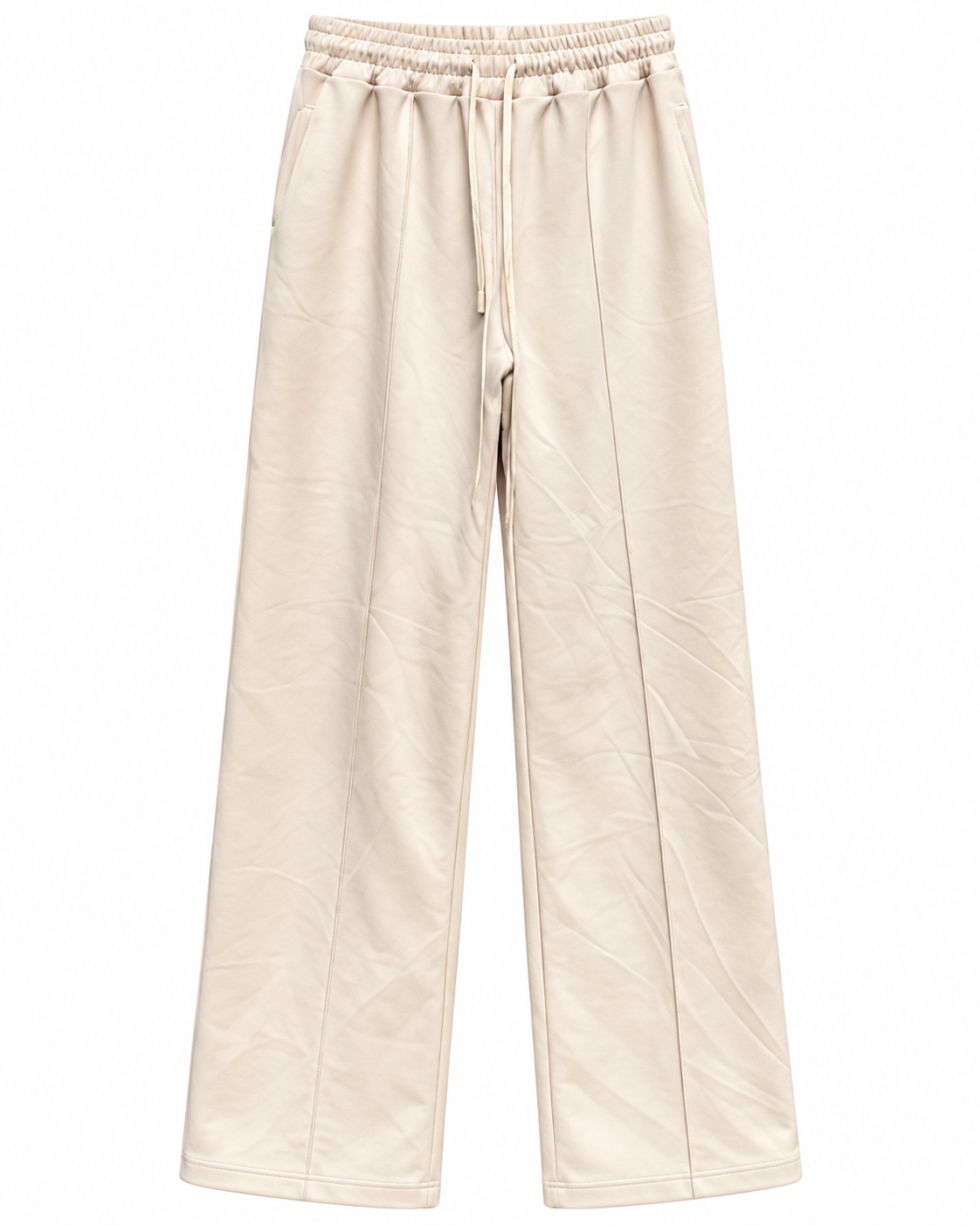 The Darcie Wide-Leg Drawstring Trousers