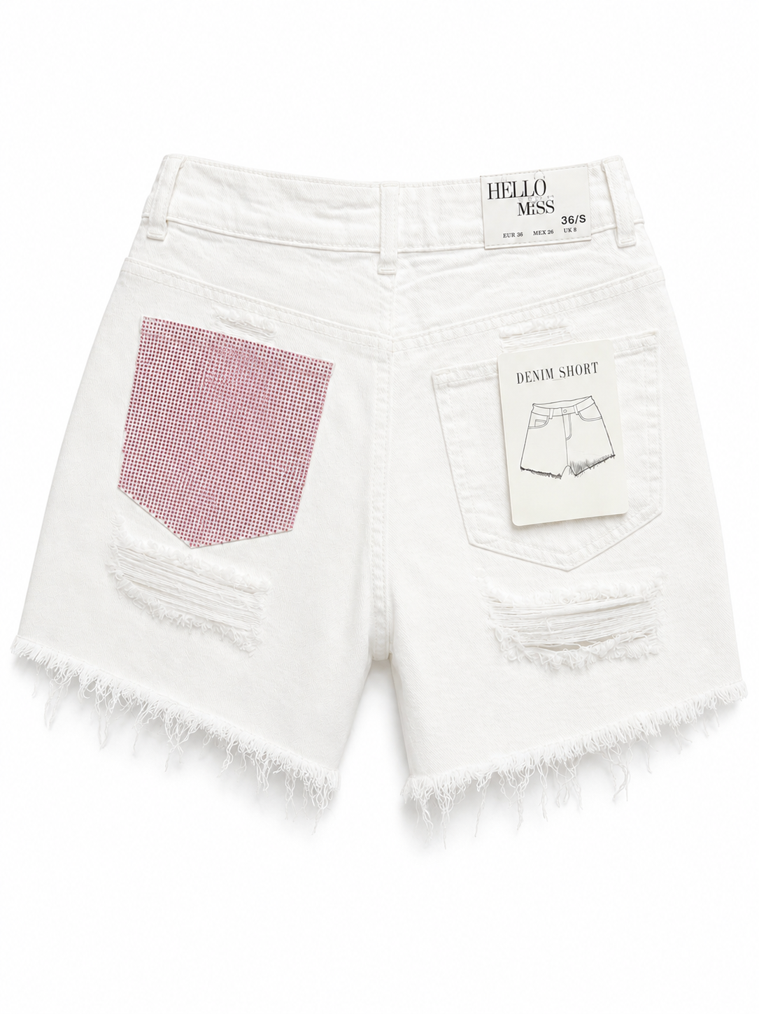 Barbie white short