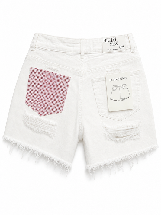 Barbie white short