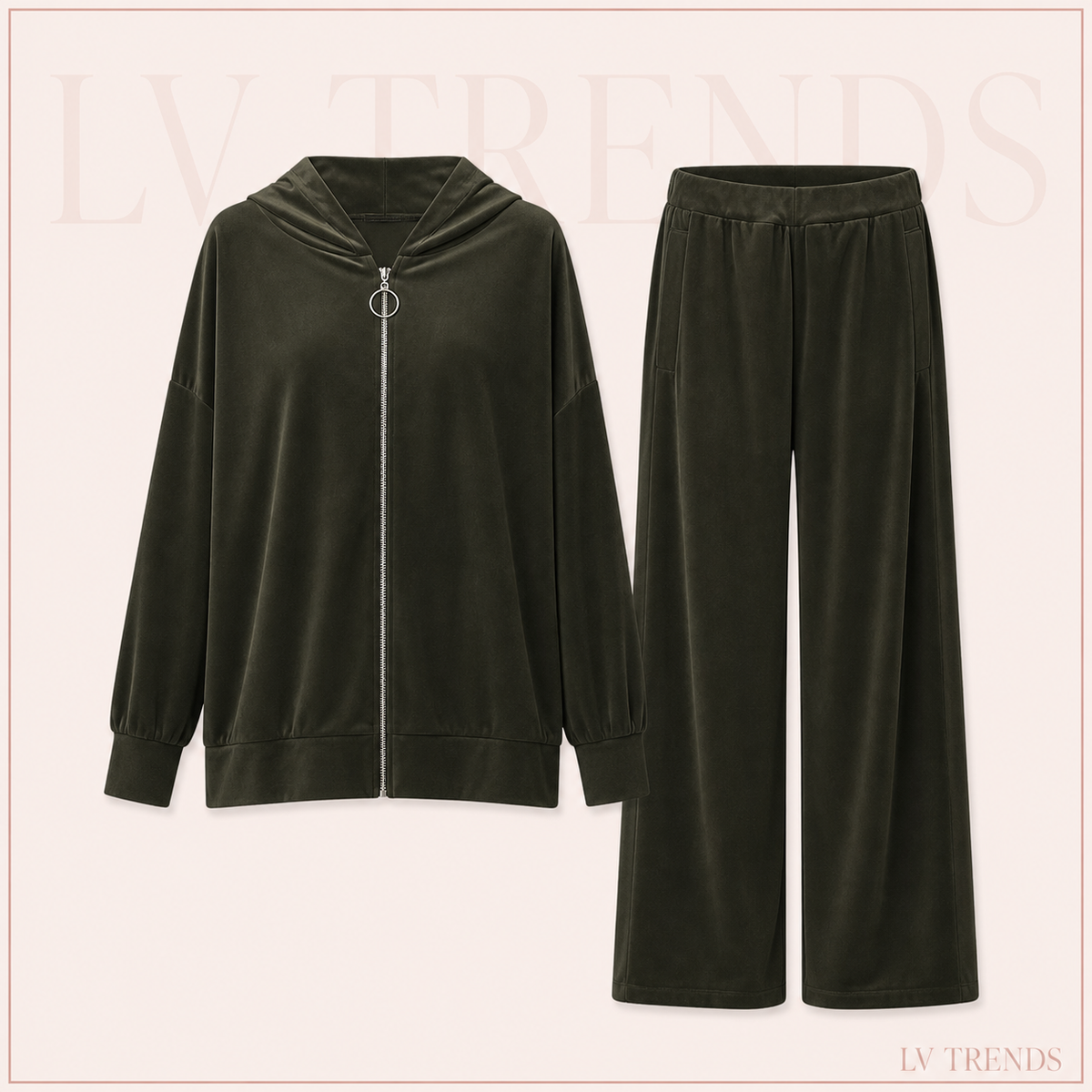 Autumn Luxe Hooded Co-ord Set