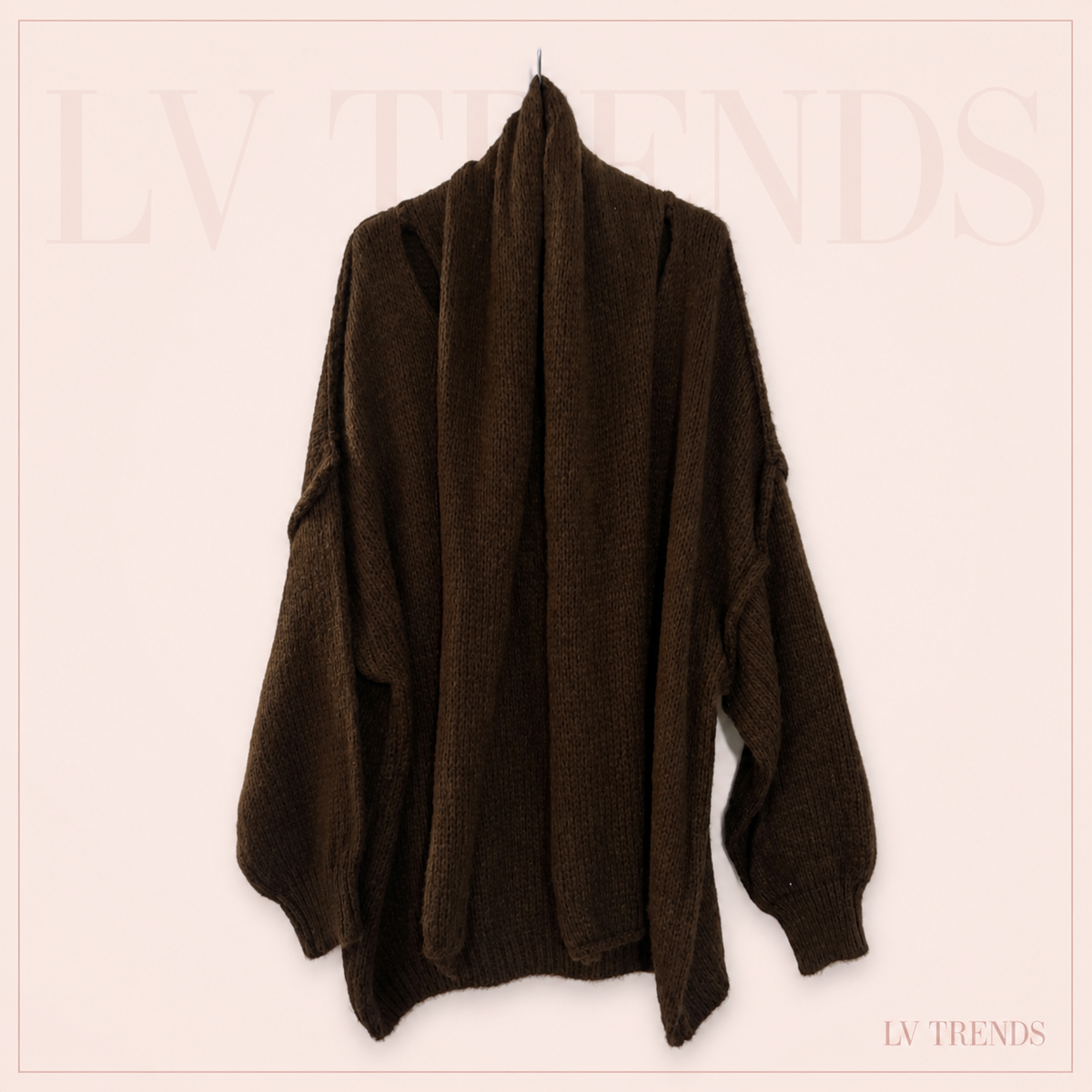 Autumn Ease Scarf Jumper