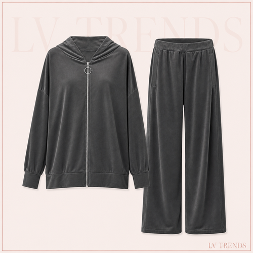 Autumn Luxe Hooded Co-ord Set