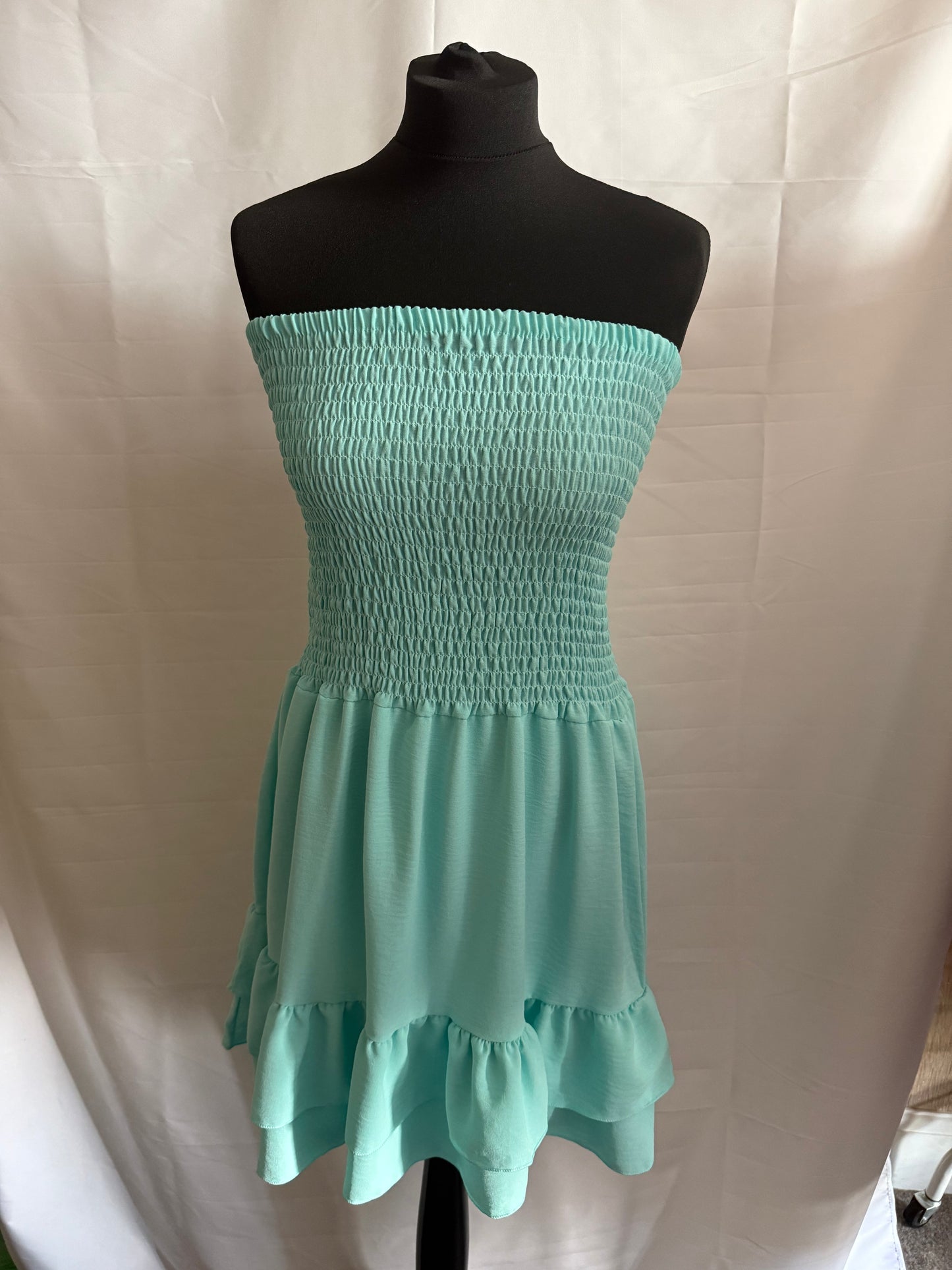 BB short ribbed playsuit