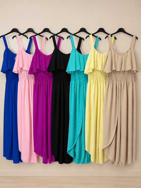 Bella tiered jumpsuit