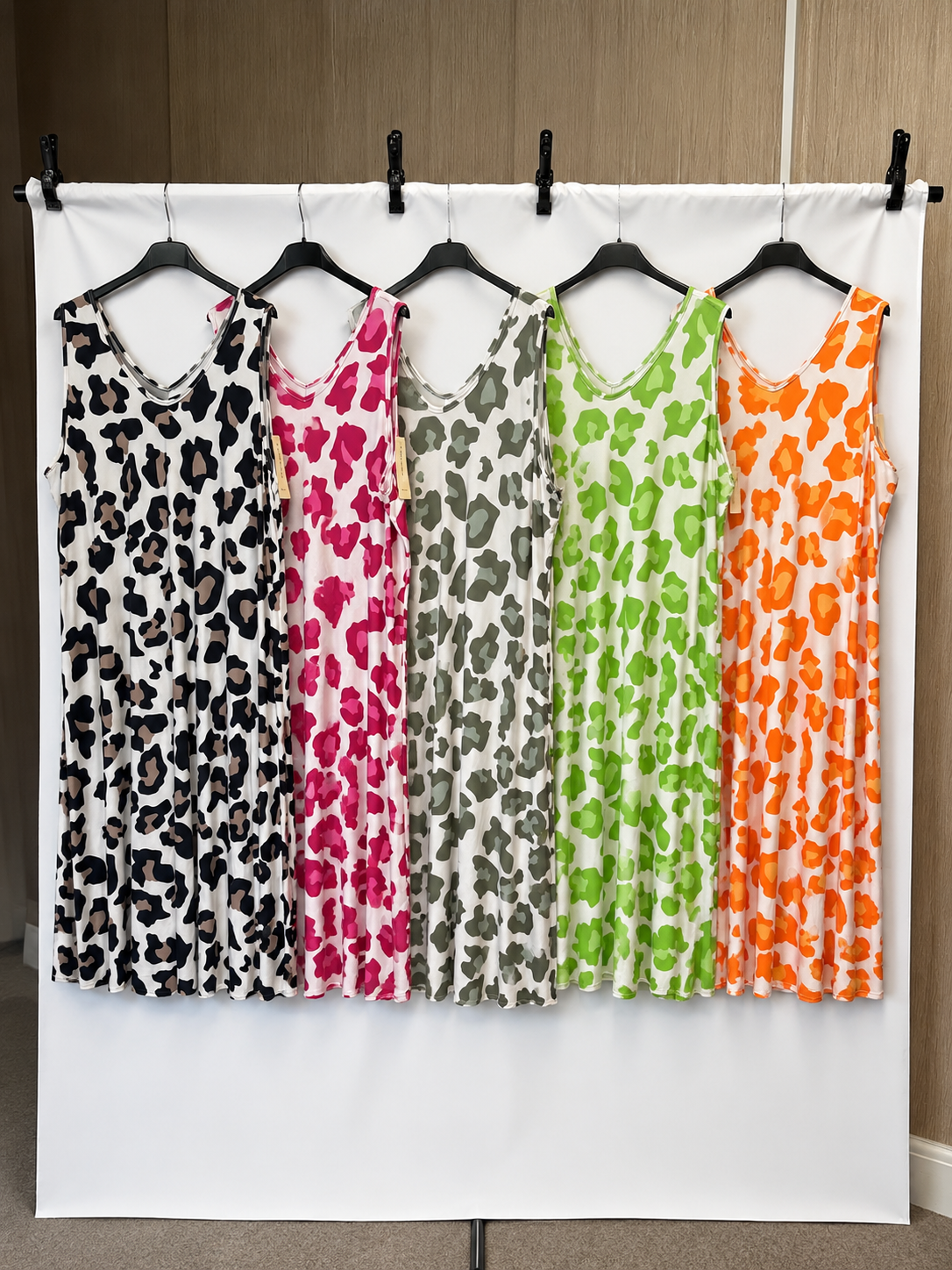 Animal print dress