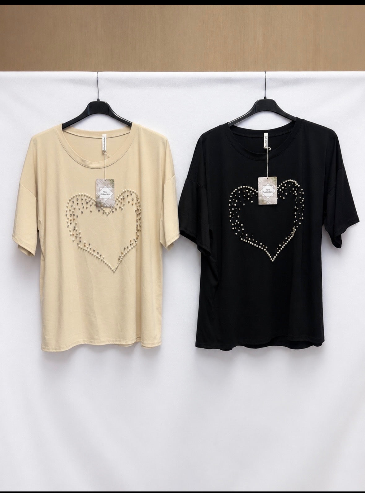Heart Plus-Size Top