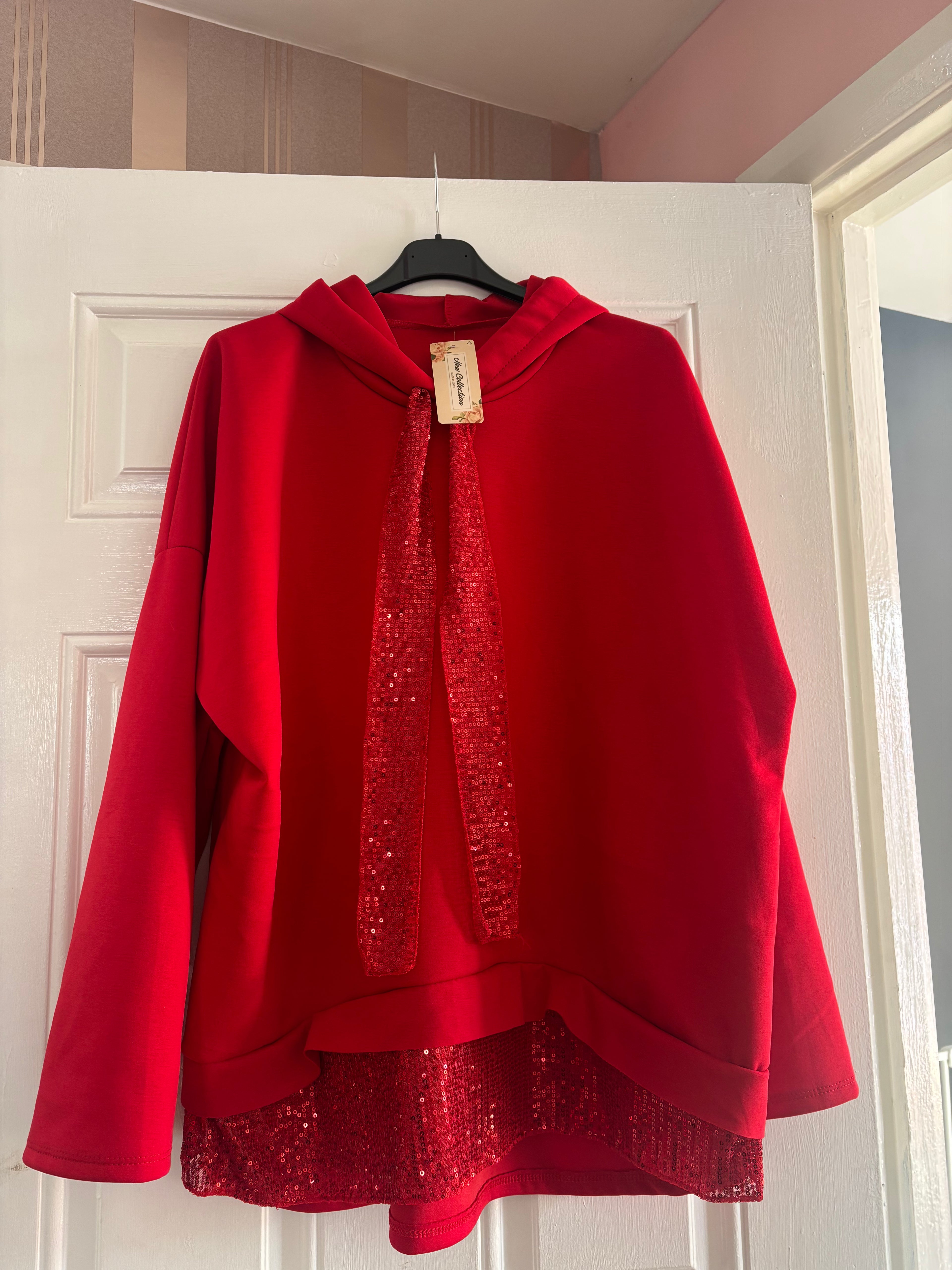 Twinkle tie hoodie