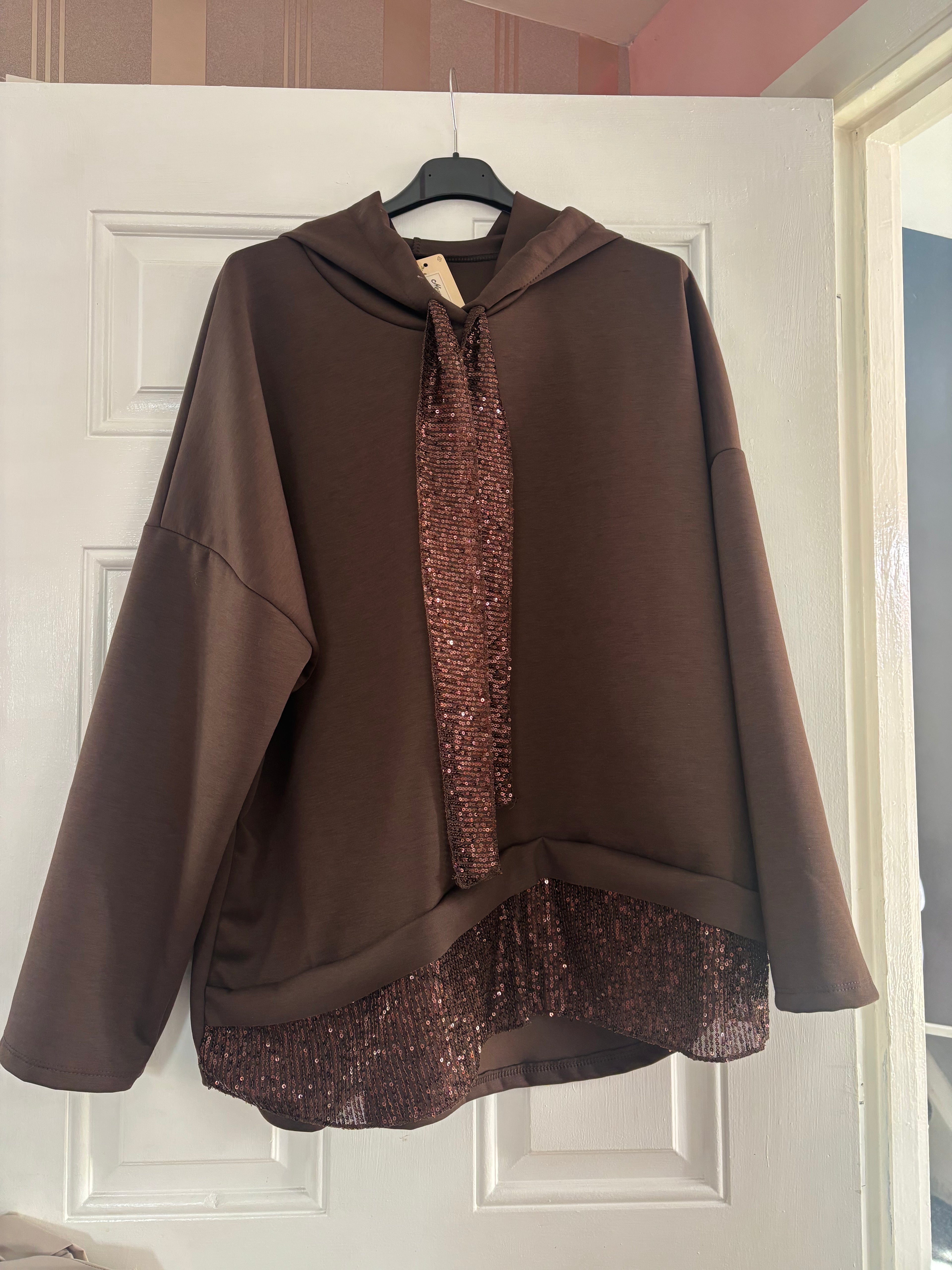 Twinkle tie hoodie