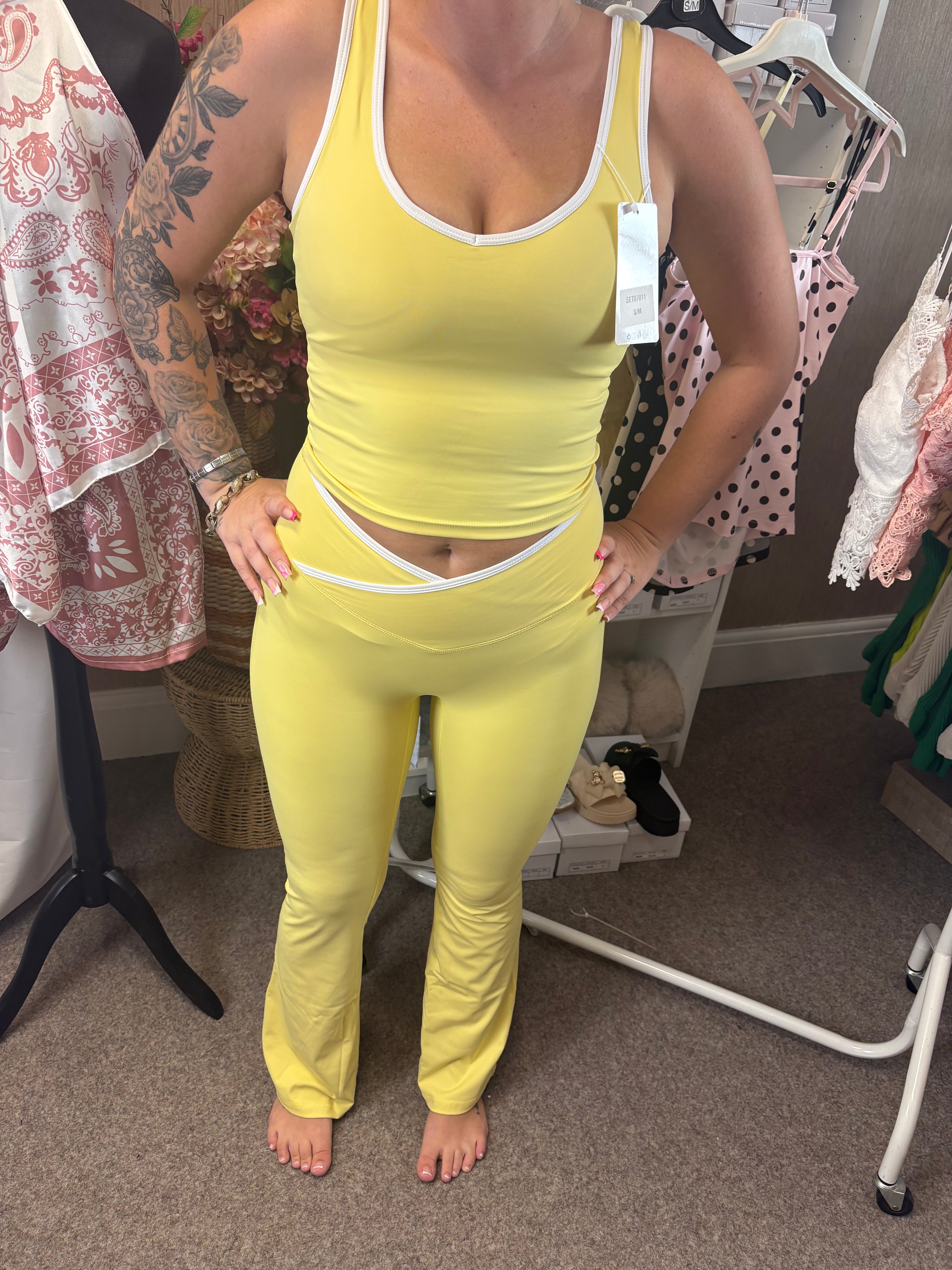 Liv Gym Set – Lemon