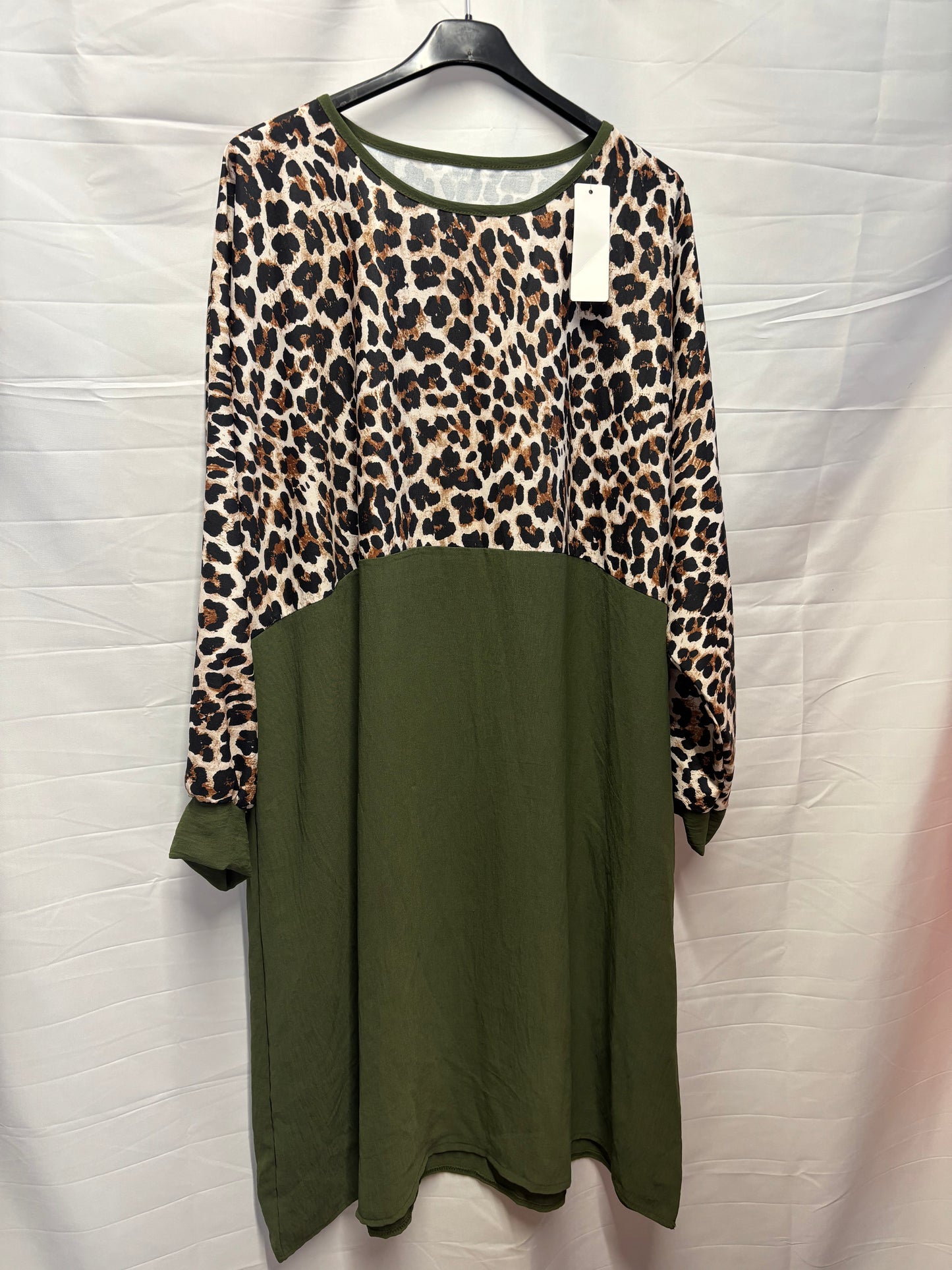 Leopard luxe dress /loz favrite
