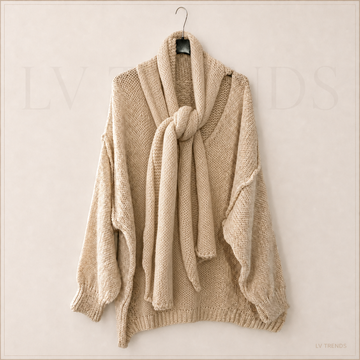 Autumn Ease Scarf Jumper