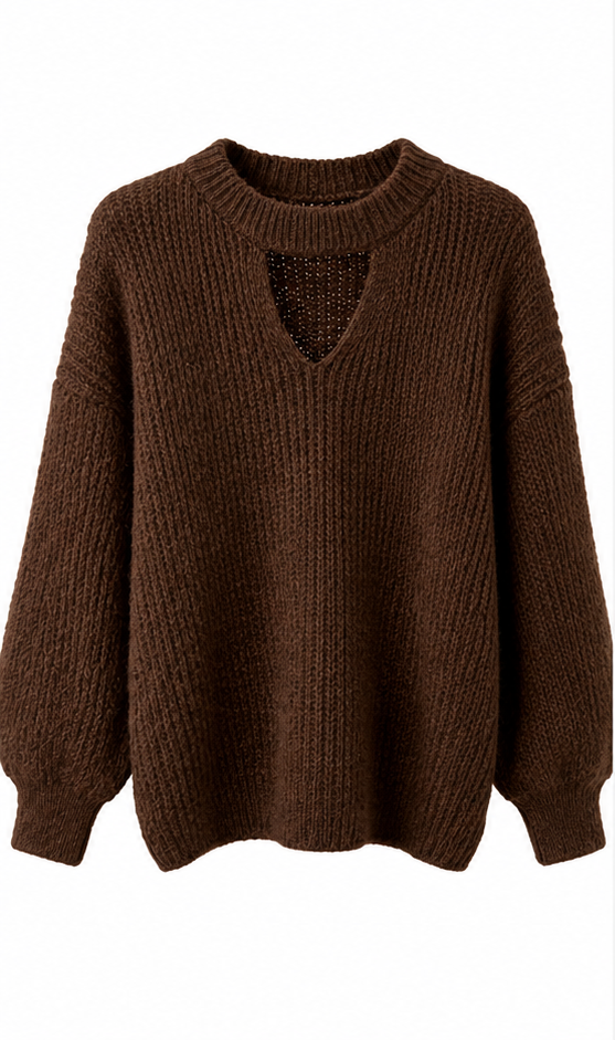 Keyhole Knit Jumper